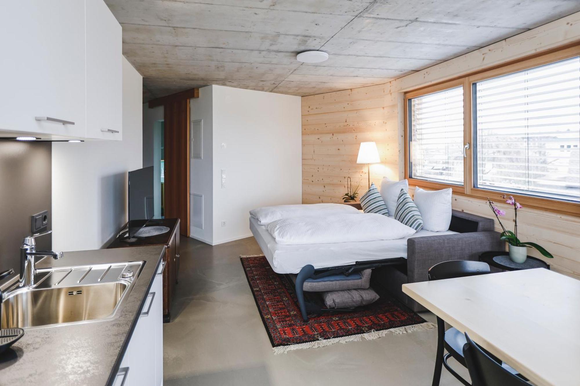 Boutique Apartments Lustenau Nachhaltige Kuehlung Ueber Erdsonde Und Fussbodenkuehlung Bilik gambar