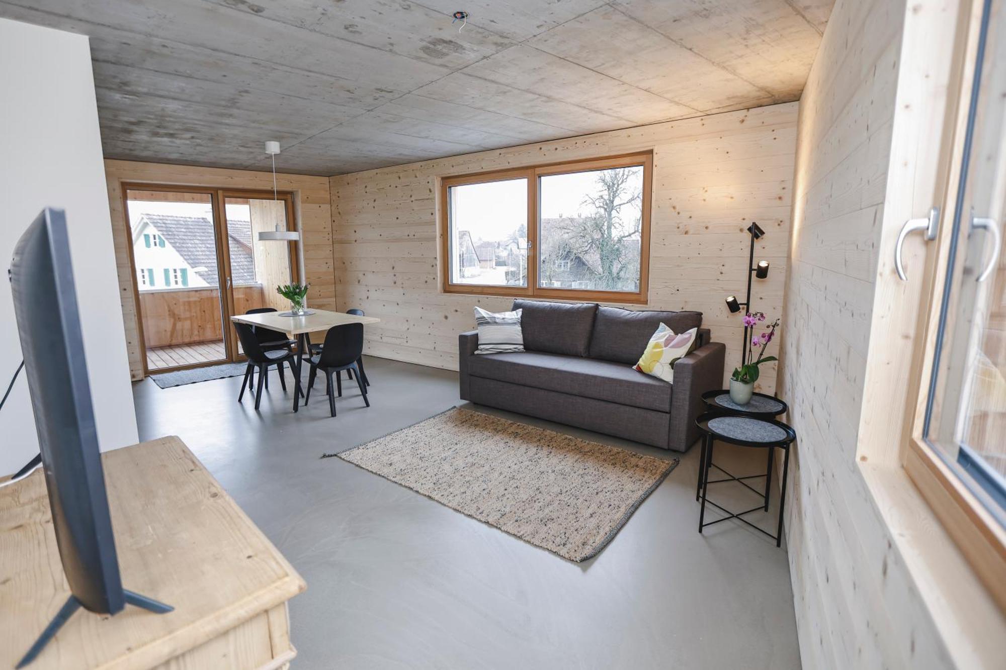 Boutique Apartments Lustenau Nachhaltige Kuehlung Ueber Erdsonde Und Fussbodenkuehlung Bilik gambar
